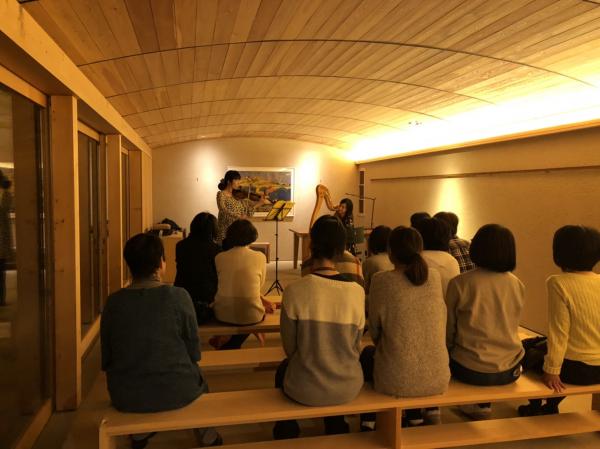 三秋ホールで小さな音楽会