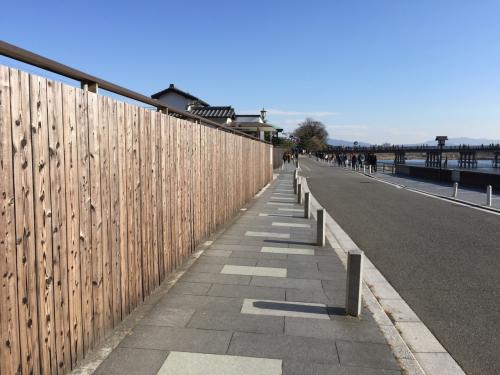 京都の工事現場